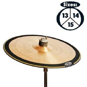 Cymbomute Pro360 Cymbal Sound Mute For Drum Kit 13/14/15” Hi-Hat Small Crash